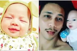 Elzar Malkhiel, anak selebtwit Zarry Hendrik ini bikin gemas maksimal