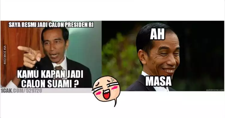 20 Meme Presiden Jokowi ini bakal bikin kamu ketawa lepas, kocak nih!