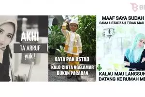18 Meme taaruf ini bikin cengar-cengir sendiri, solusi buat jomblo nih