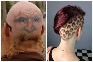 20 Gaya cukur rambut bermotif ini cuma buat kamu yang super PD