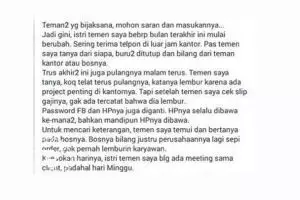 Permasalahan orang ini kronis banget, kamu bisa bantu nggak?