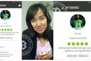 Aksi heroik driver Go-Jek gagalkan penjambretan, salut!