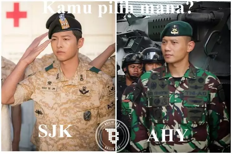 12 Meme Agus Yudhoyono vs Song Joong Ki ini dijamin bikin cewek baper!