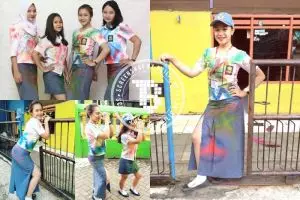 10 Foto tingkah ABG kelar UN, bikin geleng-geleng kepala