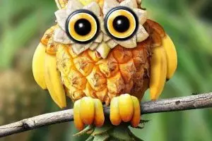 18 Kreasi unik buah-buahan disulap menyerupai hewan, tega gigitnya?
