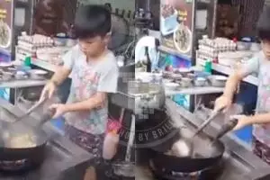 Kecil-kecil cabe rawit, sudah berjuang membanting tulang salut! 