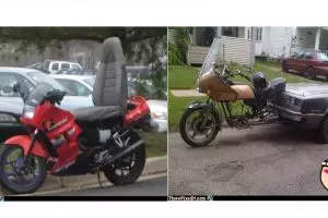 16 Modifikasi sepeda motor ini gagal total, nomor 11 paling ngakak!