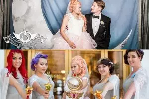 Foto-foto pernikahan ala Sailor Moon yang bikin kamu ingin cepat nikah