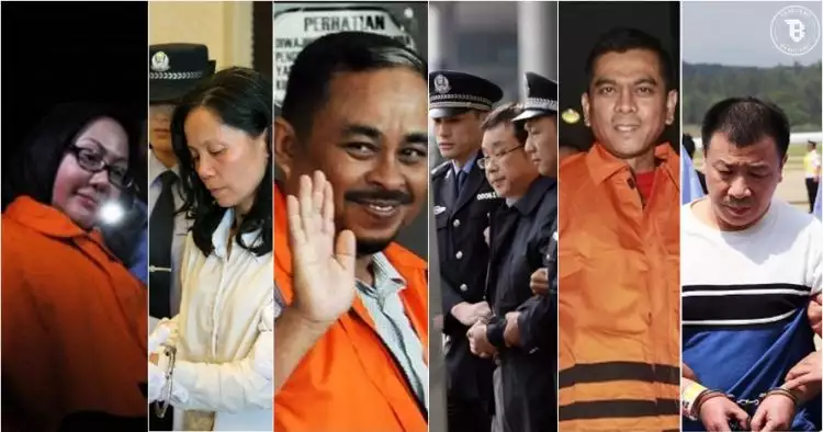 Ini beda mimik muka koruptor Indonesia & luar negeri saat difoto, duh!