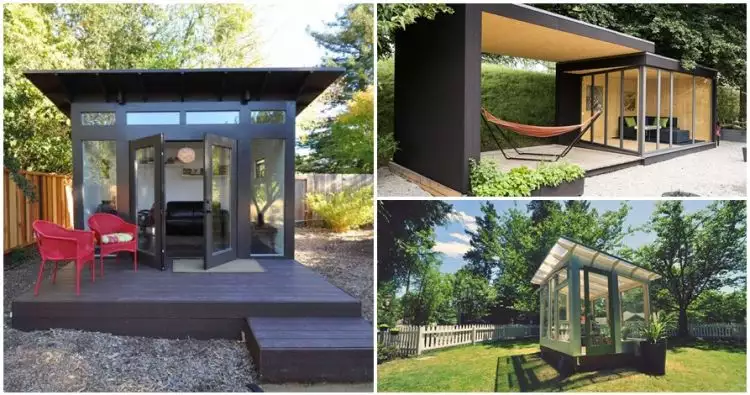 20 Desain bangunan mini ini bikin halaman rumahmu makin berwarna