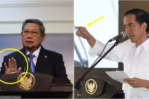 15 Foto gaya bicara presiden Jokowi dan SBY, lihat bedanya?