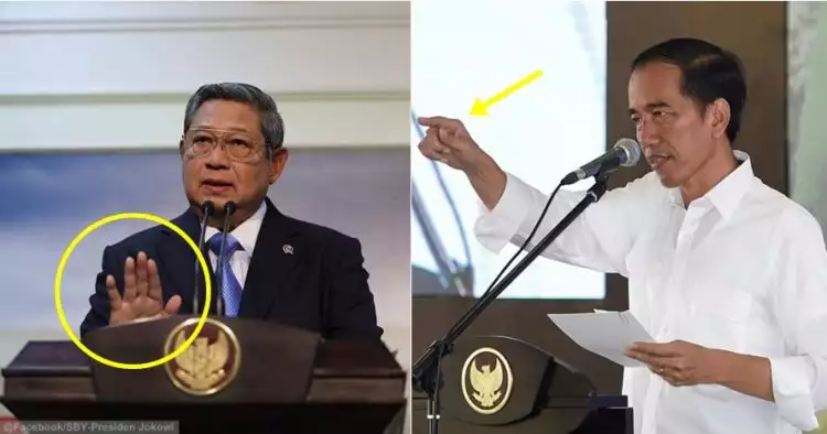 15 Foto gaya bicara presiden Jokowi dan SBY, lihat bedanya?