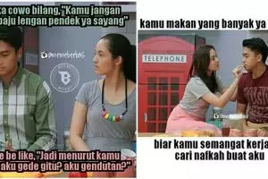 20 Meme romantis Chelsea Islan & Deva Mahendra ini bikin jomblo iri