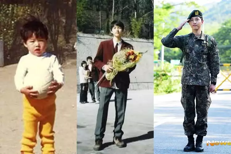 17 Foto buktikan Song Joong Ki bebas oplas, udah ganteng dari kecil