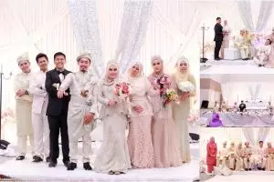 Hemat biaya, 4 kakak beradik ini menikah secara bersamaan, so sweet!