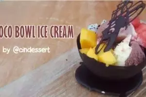 Nggak perlu ke kafe, ini cara bikin Choco Bowl Ice Cream di rumah