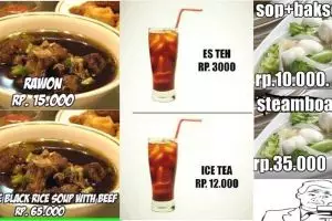 15 Meme 'beda nama beda harga', buktikan kamu cuma jadi korban iklan!