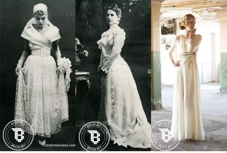 11 Transformasi gaun pengantin dari masa ke masa, mana favoritmu?