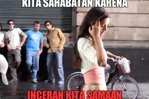 10 Meme 'kita sahabatan karena' ini kocak abis, ketawa bareng yuk!