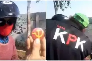 Kenakan PIN berlambang palu arit, pemuda ini dipukuli rombongan 'KPK'