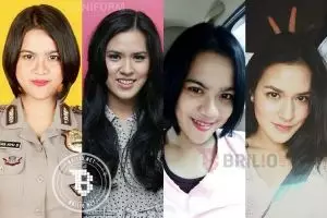 Perkenalkan Daneas Ayu, polwan cantik yang plek banget sama Raisa, aw!