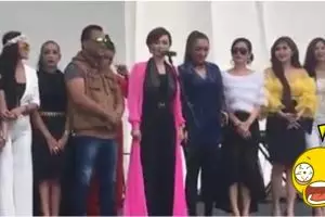 Jadi Duta Pancasila, Zaskia Gotik salah bacakan sila keempat, duh!