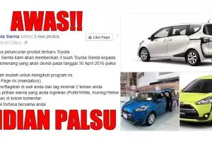Lagi marak kuis abal-abal berhadiah mobil, awas jangan mau dibodohi!