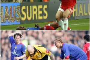  10 Foto cedera patah kaki ini tunjukkan sepakbola juga penuh risiko