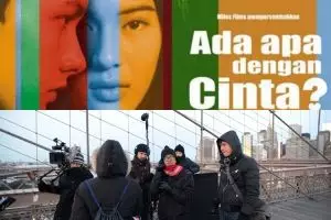 Yuk, intip foto-foto syuting AADC 2 di New York, dingin-dingin empuk!
