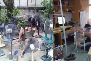 10 Tingkah kocak orang kepanasan, kamu pasti pernah mengalaminya