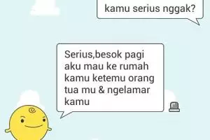 18 Percakapan kocak dengan simsimi, jomblo pasti tahu rasanya!