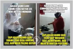 10 Meme lucu cowok jago memasak ini bikin cewek tersindir,  kena deh!