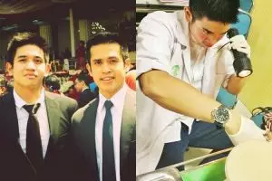 13 Foto Almer, adik ipar Olla Ramlan yang jago piano dan calon dokter 