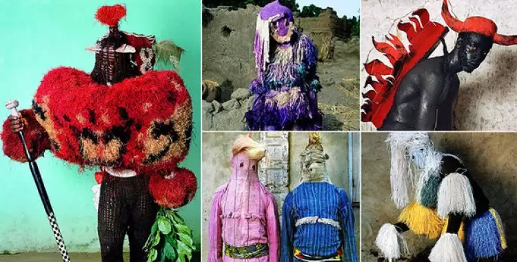 25 Baju unik ini khas kebudayaan pedalaman Afrika, berani pakai?