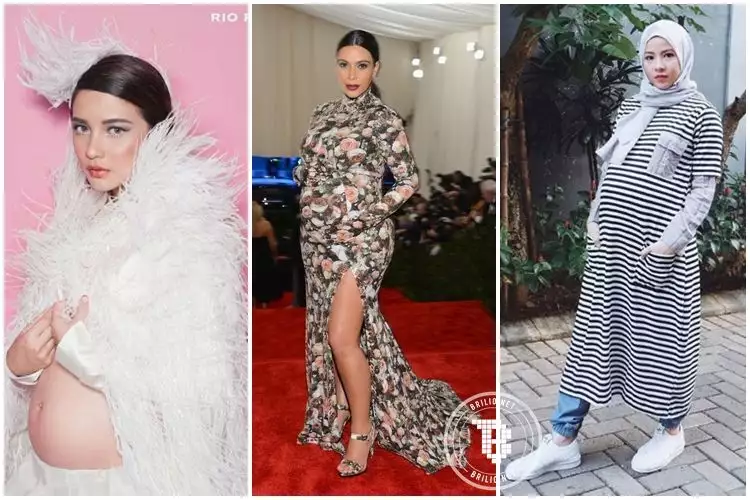 15 Artis ini tetap fashionable meski tengah hamil, calon hot mama!