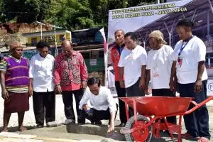 Gerak cepat, Jokowi bangun Pasar Mama-Mama di Papua