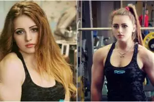 Kenalkan, Julia Vins cewek imut yang ternyata punya bodi kekar!