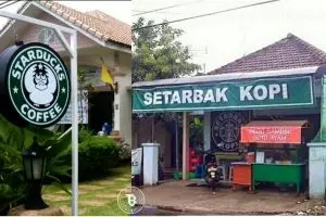 20 Pelesetan merek Starbucks ini bikin ngakak, awas salah tempat ngopi