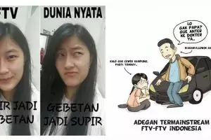20 Meme lucu FTV, bikin kamu nyadar bahwa hidup tak seindah adegannya