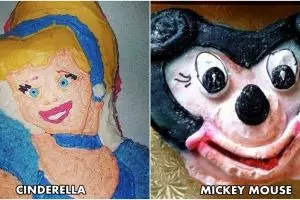 15 Cake Disney gagal total, tak seperti video tutorialnya, duh!