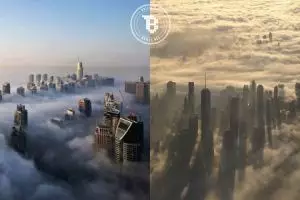 10 Foto kota berselimut kabut ini keren abis, bak negeri di atas awan!