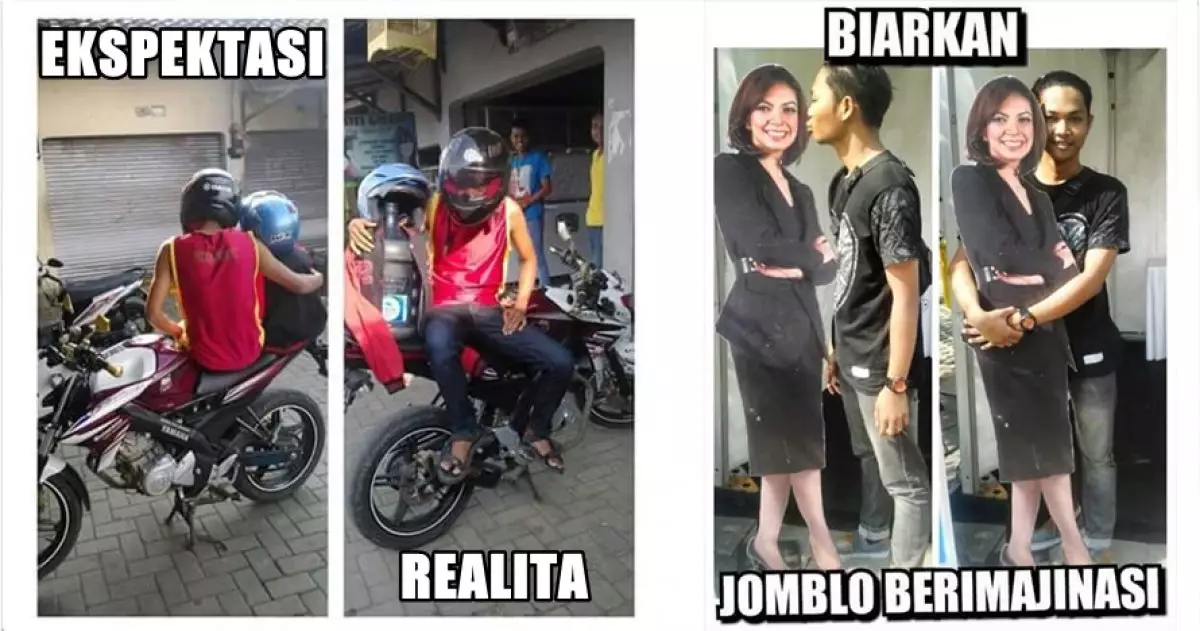 15 Imajinasi kocak orang yang ingin punya pacar tapi belum kesampaian