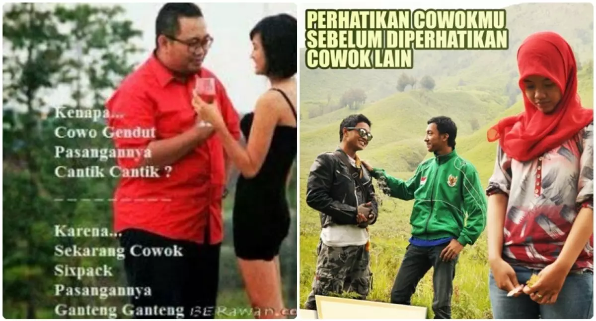 10 Meme kocak 'cowok lain' ini bikin kamu makin sayang pasangan