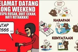 16 Meme lucu long weekend hibur kamu yang liburannya ngenes...