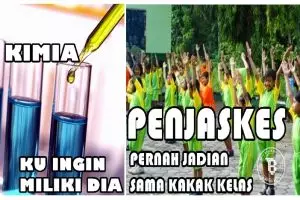 11 Pelesetan singkatan mata pelajaran, bikin kangen masa sekolah