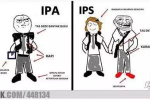 22 Meme lucu 'IPA vs IPS' yang bikin kamu terkenang masa-masa SMA