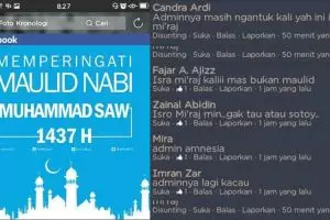 RCTI salah beri ucapan, harusnya selamat Isra Miraj keliru Maulid Nabi