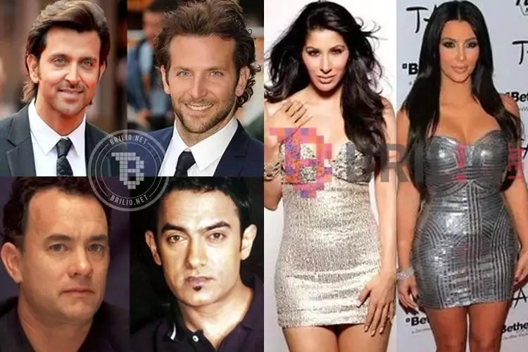 17 Wajah artis Bollywood ini ternyata juga mirip sama artis Hollywood