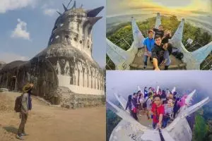 16 Foto Gereja Ayam terbaru, makin ramai dan ngehits gara-gara AADC 2