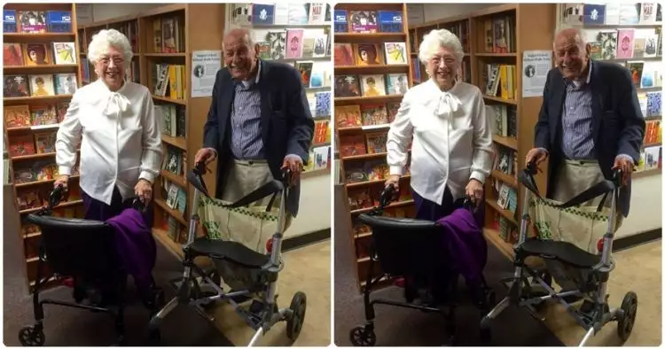 Pasangan ini berkencan di usia 90 tahun, bukti cinta tak kenal usia! 
